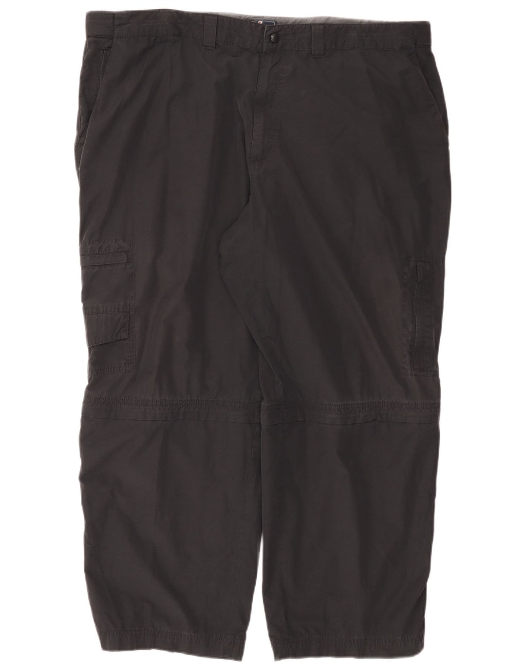 Gerade Herren-Cargohose von Marks & Spencer, W44, L29, schwarze Baumwolle