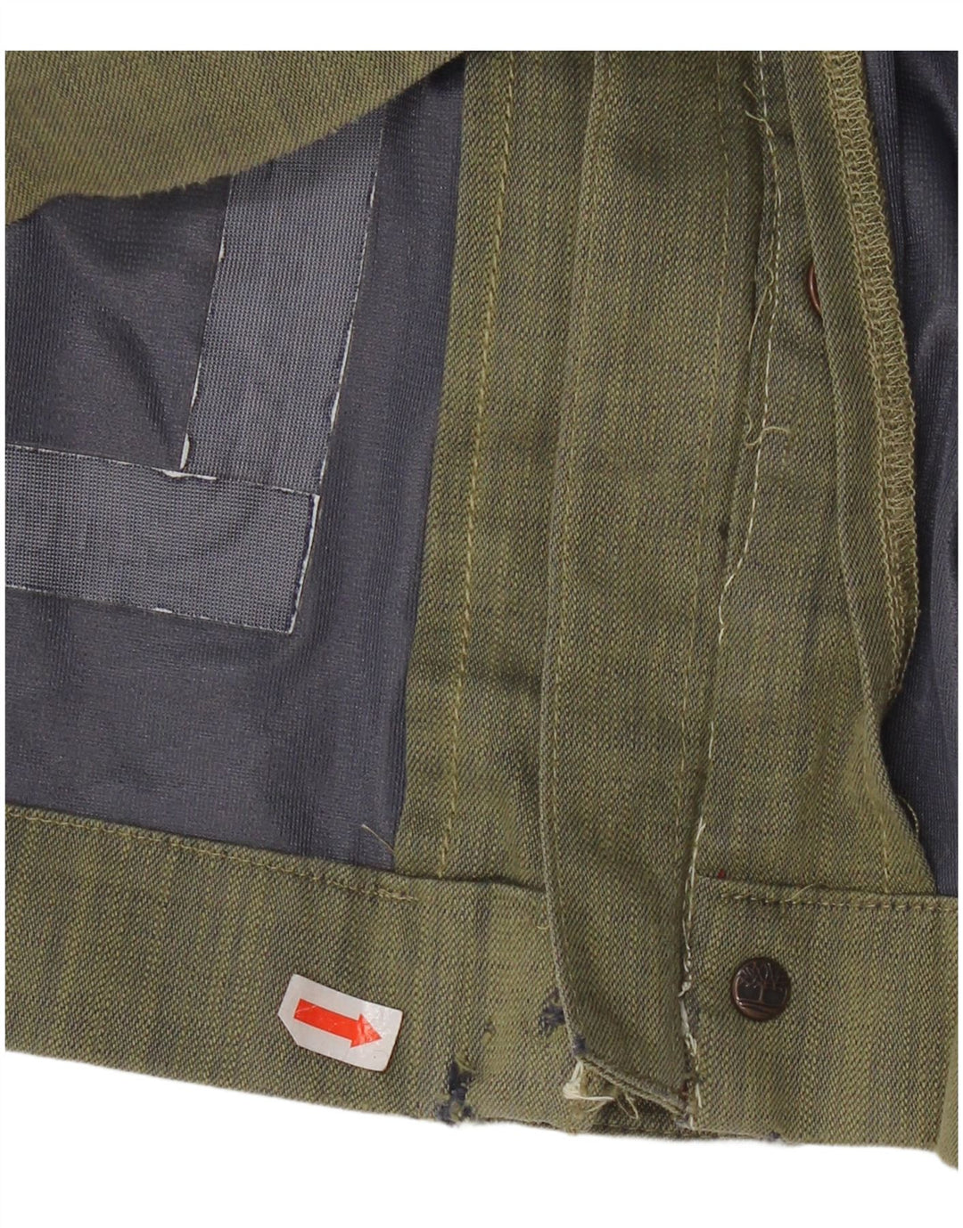 Timberland Herren wasserdichte Kapuzenjacke UK 46 3XL Khaki