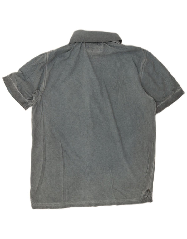 Aviazione Navale Herren-Poloshirt mit Grafik, XL, Blau