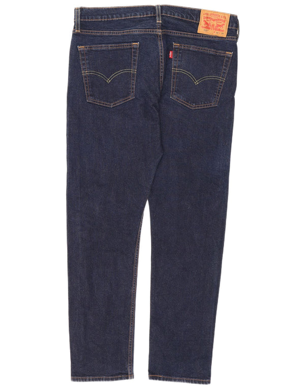 Levi's Herren 510 Skinny Jeans W34 L30 Marineblau Baumwolle Classic