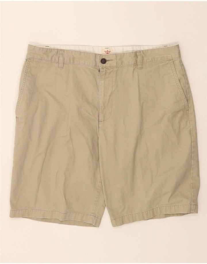 DOCKERS Mens Cargo Shorts W36 Large Beige Cotton Vintage Dockers and Second-Hand Dockers from Messina Hembry 