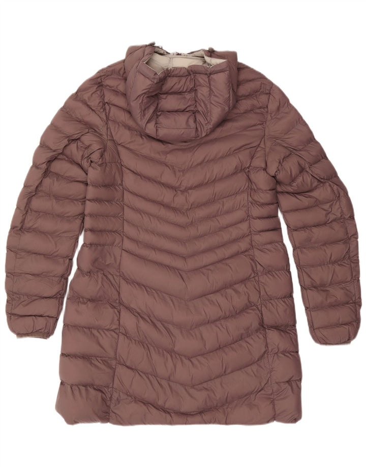Mountain Warehouse Womens Hooded Padded Coat UK 14 Medium Brown Polyamide