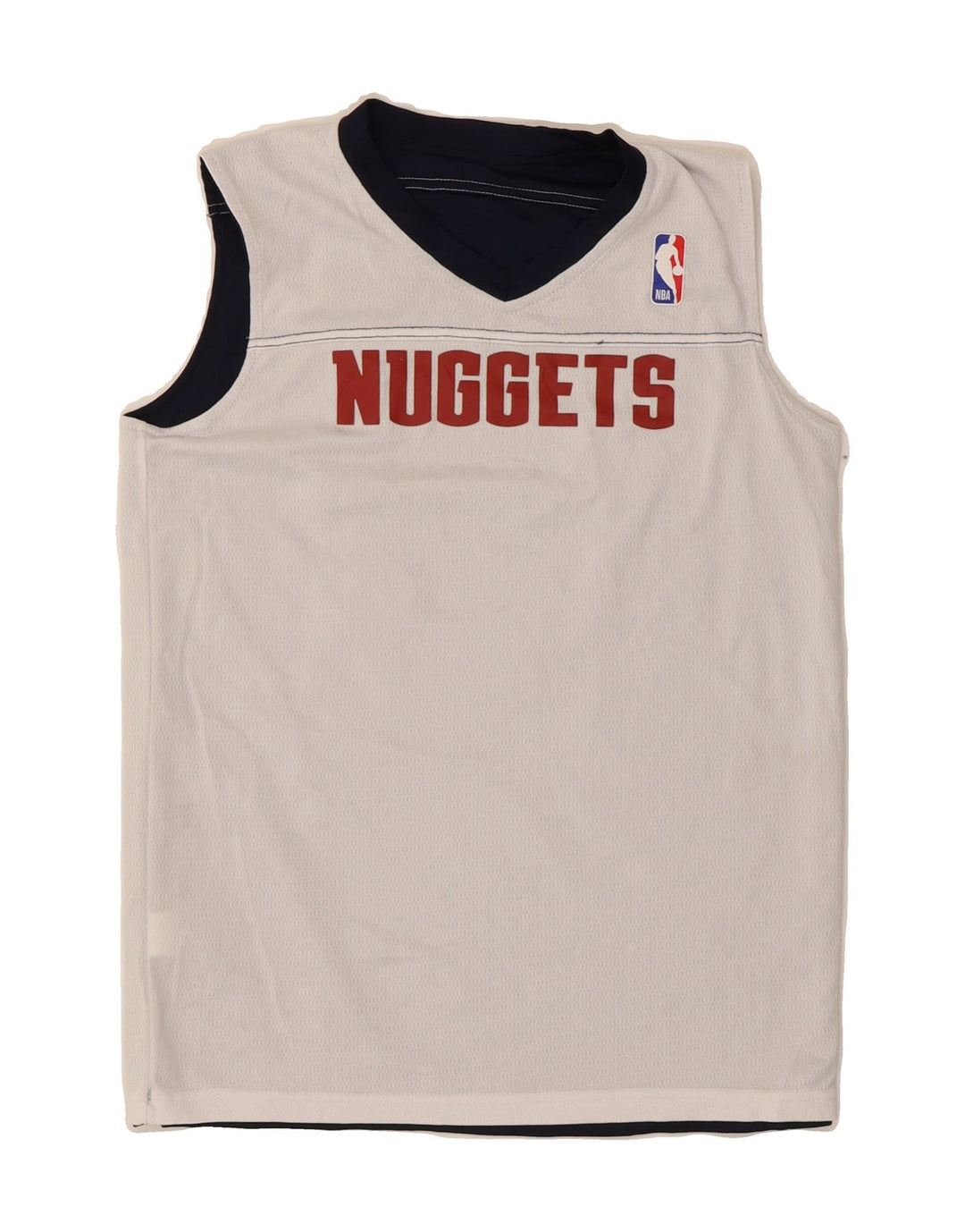 NBA Boys The Ymca Nuggets Graphic Vest Top 10-11 Years Navy Blue Vintage NBA and Second-Hand NBA from Messina Hembry 