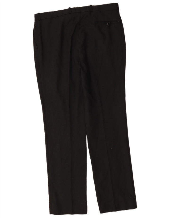 Farah Herren Straight Pegged Chinohose W36 L32 Grau Polyester