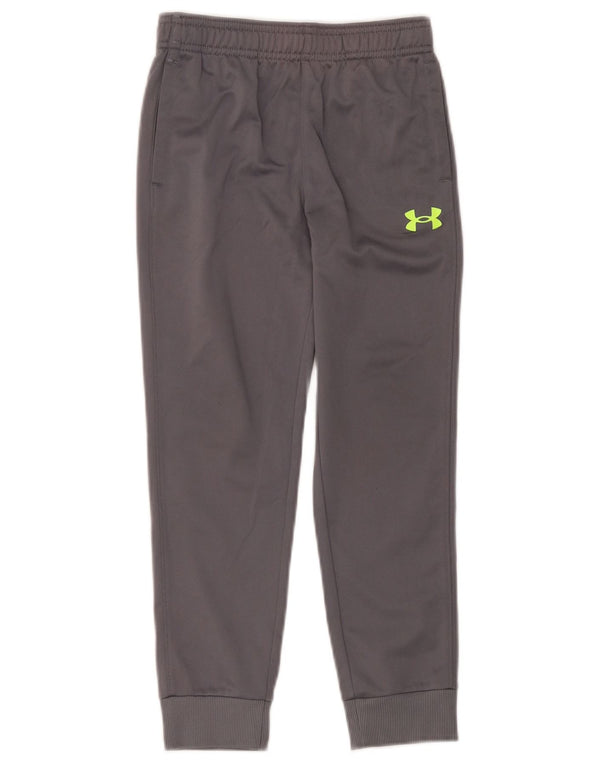 Under Armour Mädchen-Trainingshose mit Grafik, Jogginghose, 6–7 Jahre, Grau