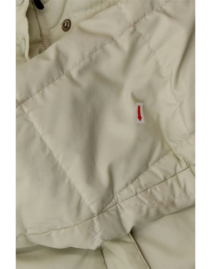 LACOSTE Mens Oversized Padded Jacket Size 40 Medium Beige