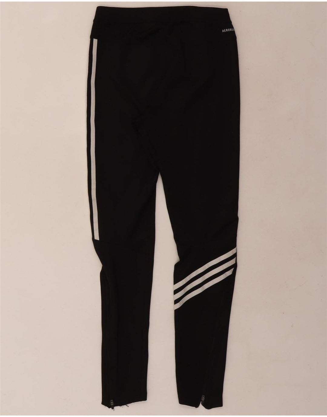 Adidas Damen Aeroready Leggings UK 12 Medium Schwarz Polyester