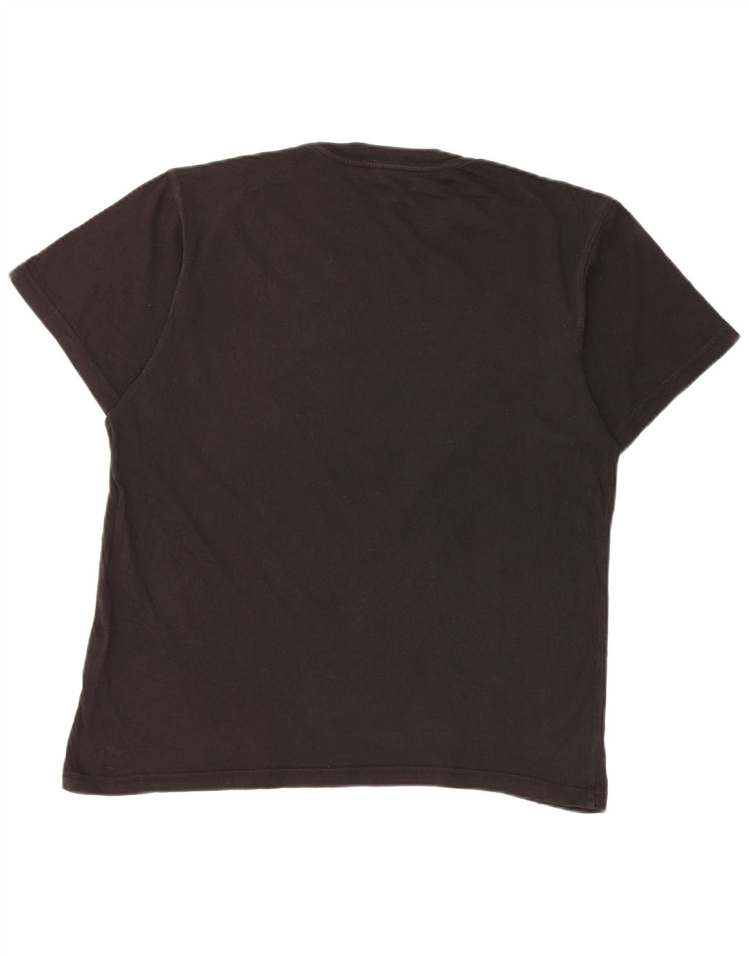 Vans Herren Slim Fit Grafik-T-Shirt-Oberteil aus mittelschwarzer Baumwolle