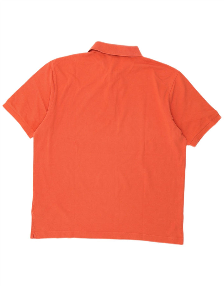 Kappa Herren Poloshirt 2XL Orange Baumwolle