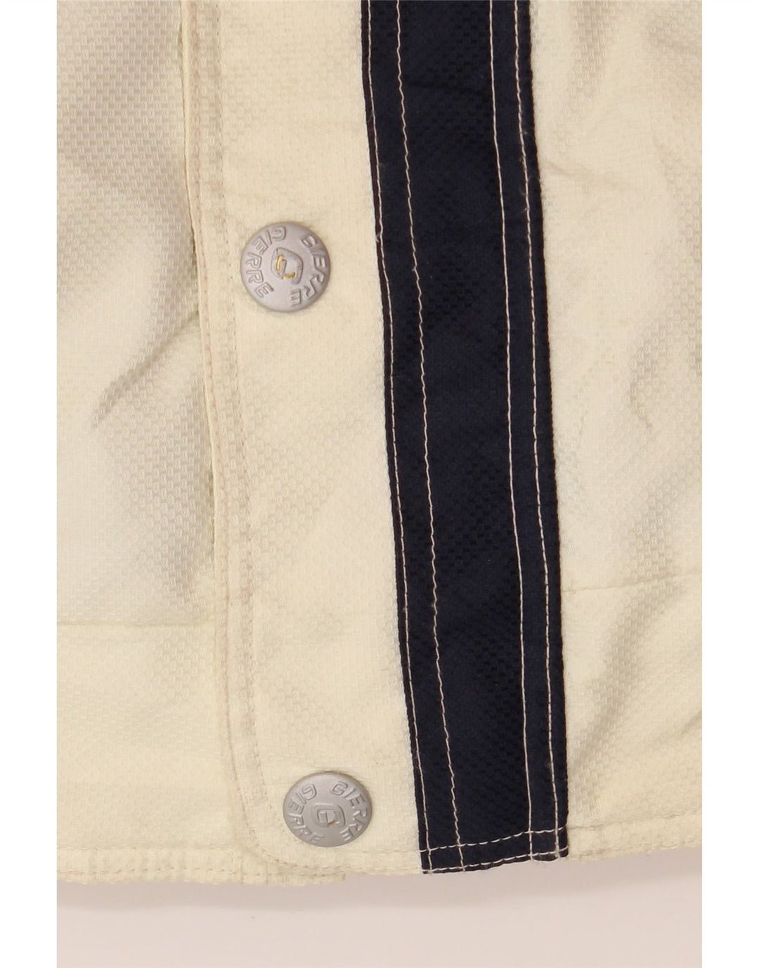 Gierre Herren-Skijacke mit Kapuze IT 48 Medium Off White Colourblock Polyester