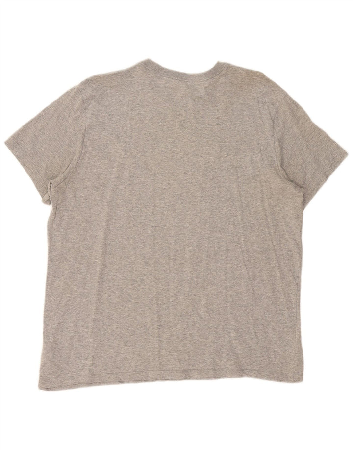 Nike Herren T-Shirt Top XL Grau gefleckte Baumwolle