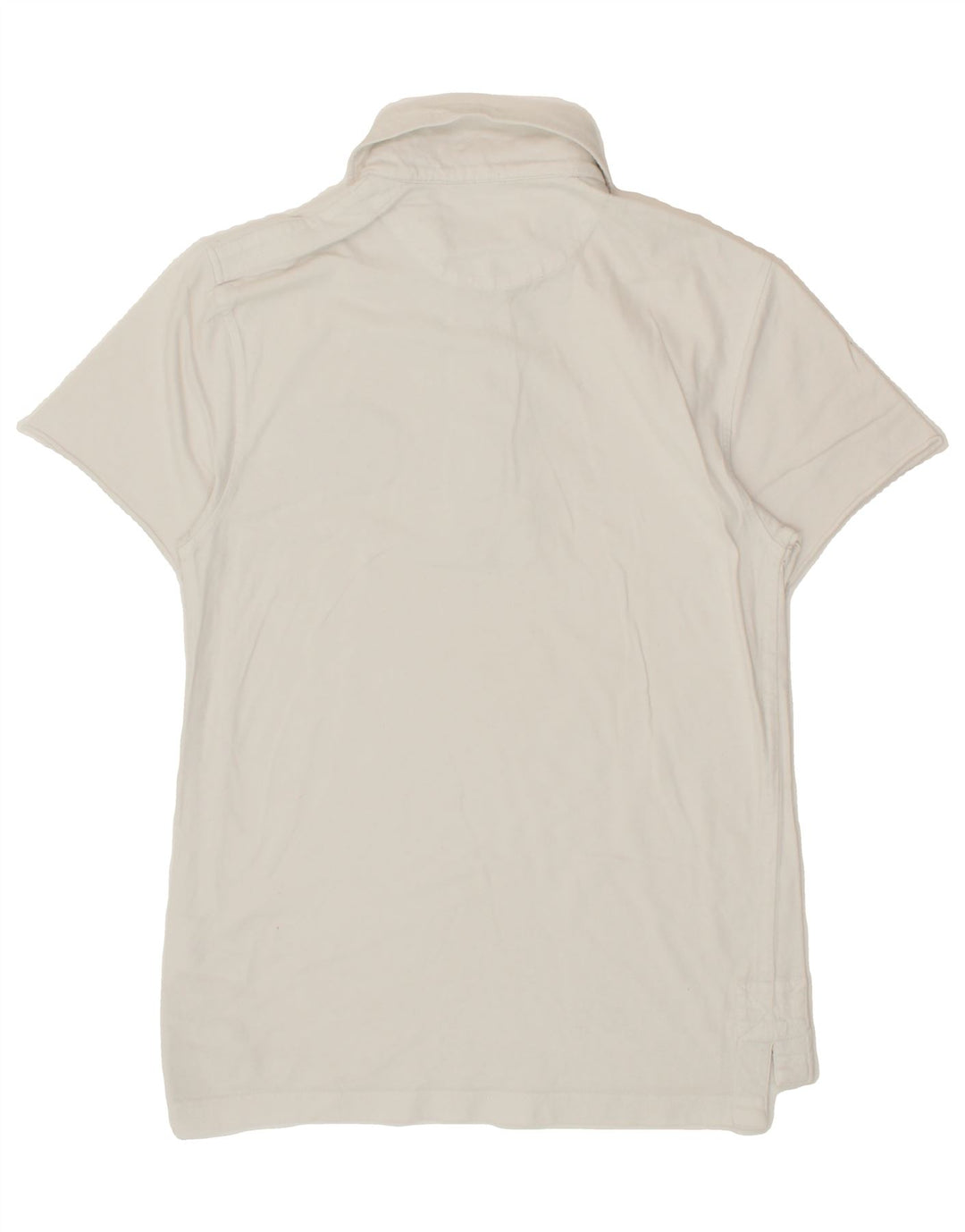 LIU JO JUNIOR Mens Graphic Polo Shirt Small White Cotton Vintage Liu Jo junior and Second-Hand Liu Jo junior from Messina Hembry 