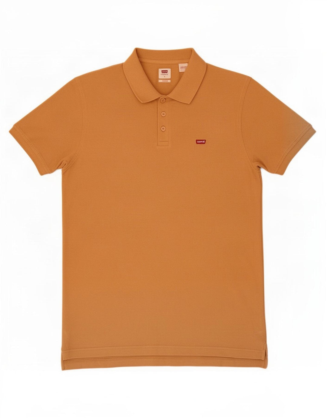 Levi's Herren-Poloshirt mit Standard-Passform, Größe L, Beige