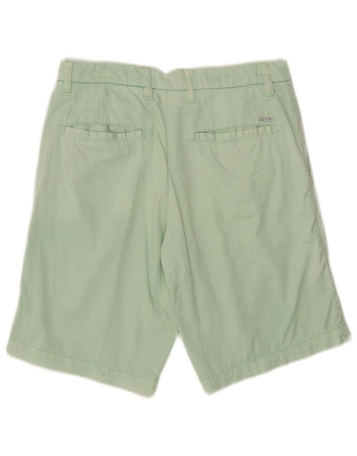 Guess Damen Chinoshorts W28 mittelgrüne Baumwolle