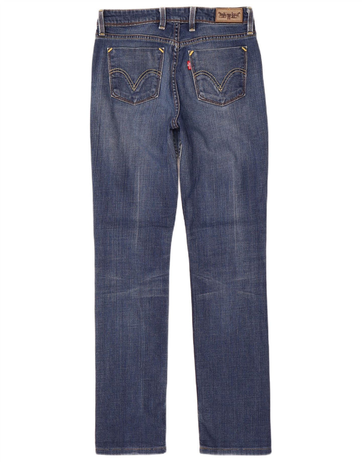 Levi's Damen Slim Jeans W29 L30 Blaue Baumwolle