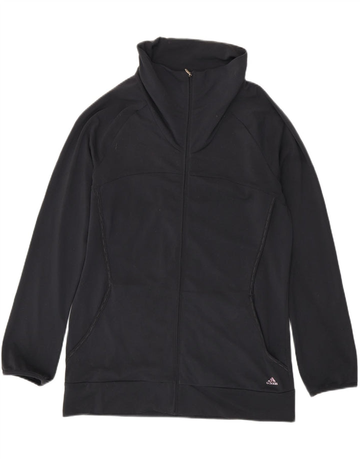 ADIDAS Damen Trainingsanzug Top Jacke UK 20 XL Grau Polyester