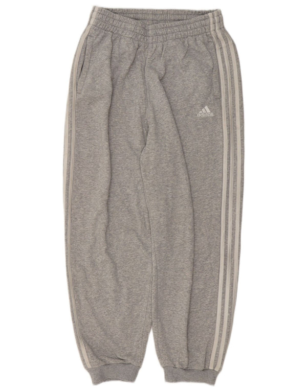 Adidas Damen Trainingshose Jogger UK 12/14 Mittelgrau gefleckt