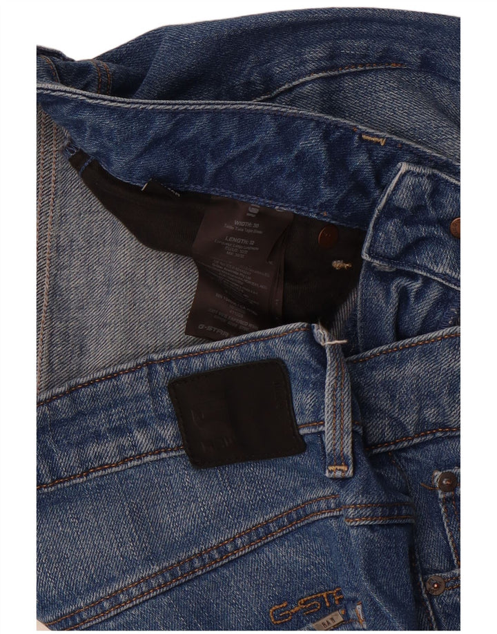 G-Star Herren Tapered Jeans W30 L28 Blaue Baumwolle