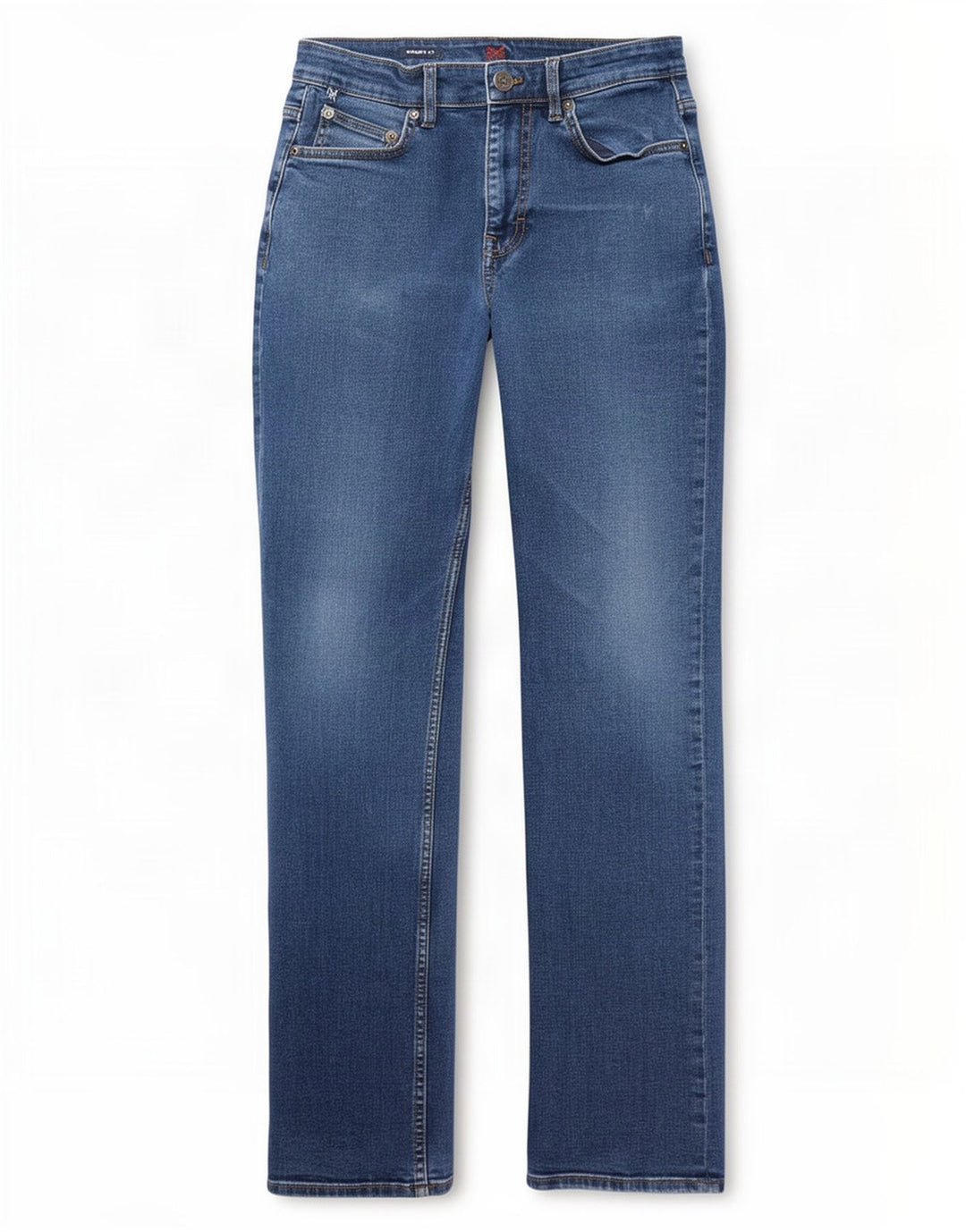 Crew Clothing Damen Straight Jeans W32 L30 Blau