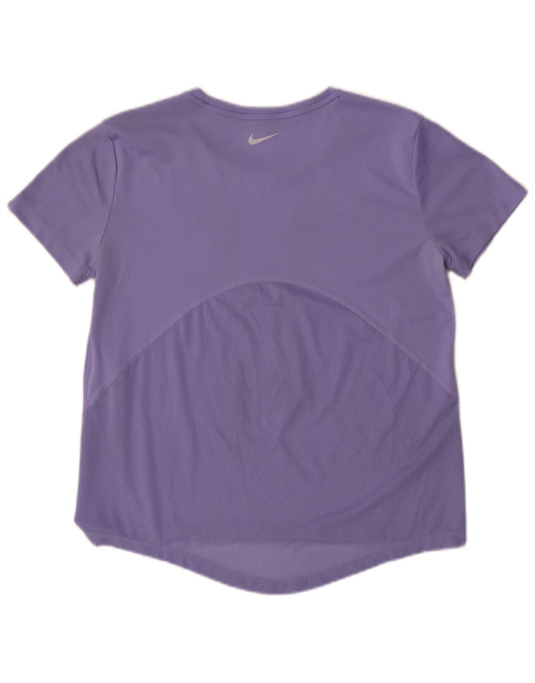 Nike Damen Dri Fit T-Shirt Top UK 10 Small Lila Polyester