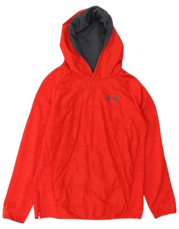 UNDER ARMOUR Kapuzenpullover für Jungen, 13–14 Jahre, XL, rotes Polyester