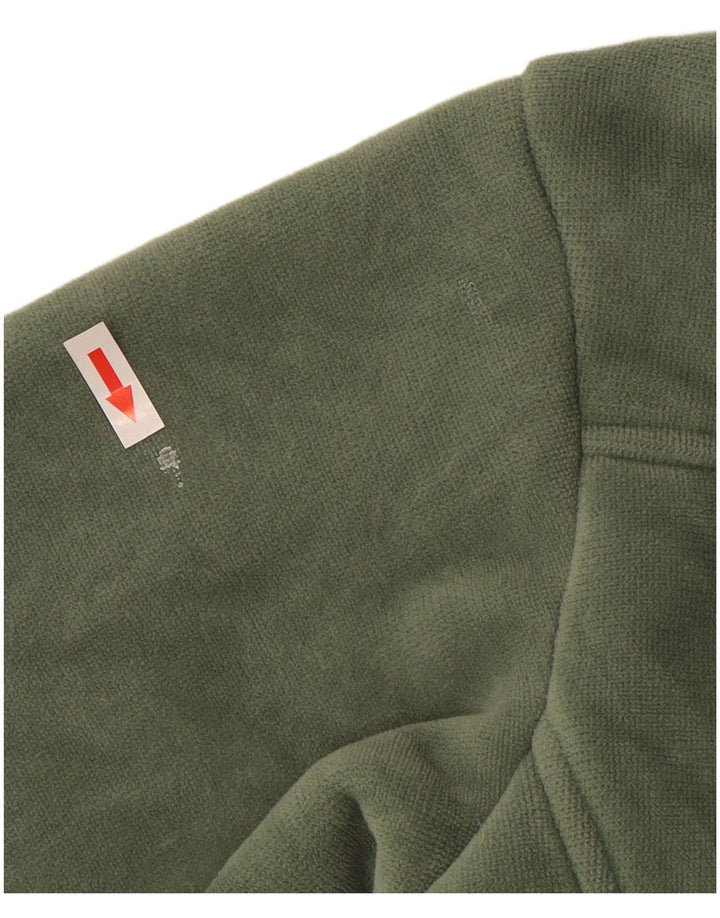 Patagonia Sherpa-Trainingsanzugoberteil für Damen, Gr. 10, Größe S, Grün, Polyester