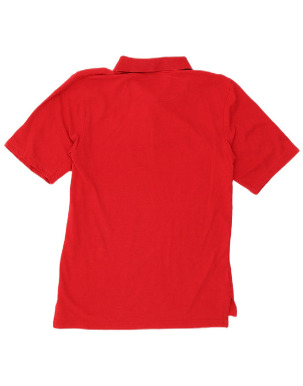 Izod Mädchen-Poloshirt, 13–14 Jahre, XL, rote Baumwolle