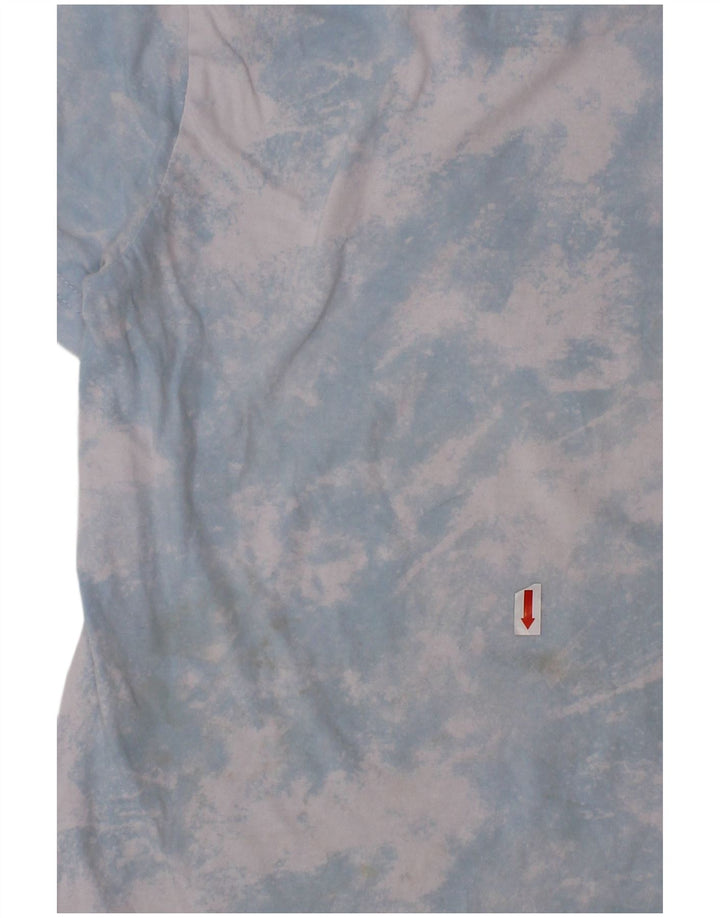 NIKE Grafik-T-Shirt für Jungen, 6–7 Jahre, Größe L, Blau, Batikfärbung