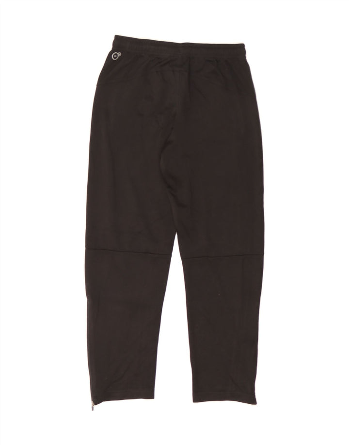 PUMA Boys Tracksuit Trousers 11-12 Years Large  Black Colourblock Vintage Puma and Second-Hand Puma from Messina Hembry 
