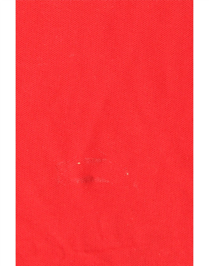 NIKE Herren-Poloshirt aus mittelroter Baumwolle