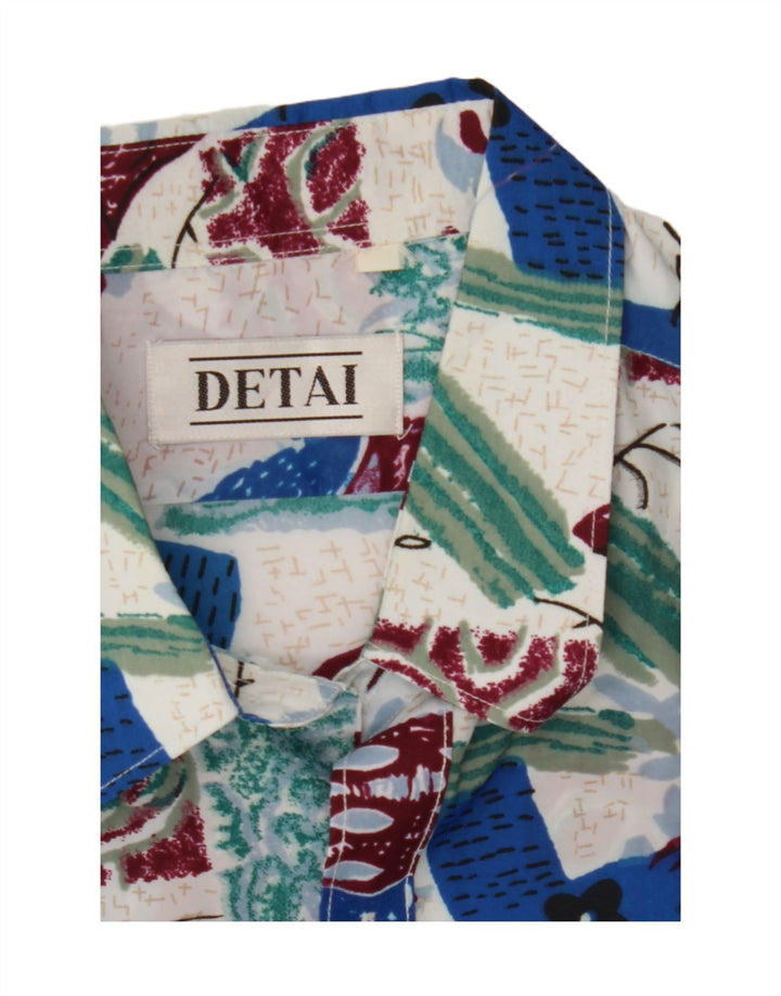 VINTAGE Mens Abstract Pattern Short Sleeve Shirt Large Multicoloured Vintage Vintage and Second-Hand Vintage from Messina Hembry 