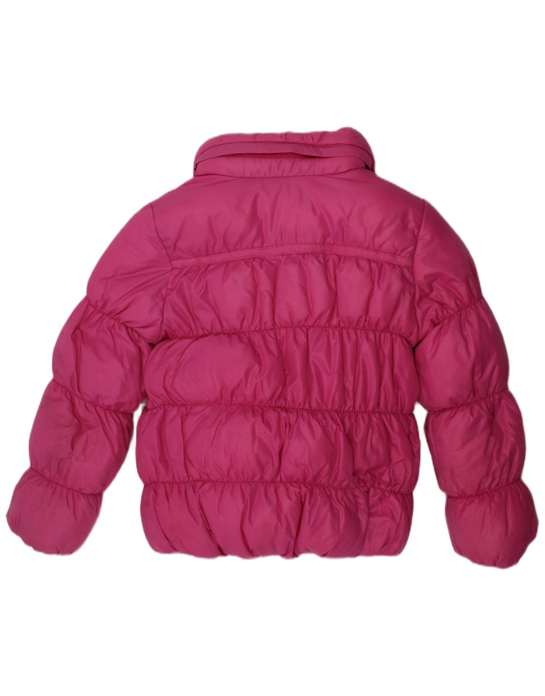 Dkny Girls Hooded Reversible Wattierte Jacke 4–5 Jahre Rosa Polyester