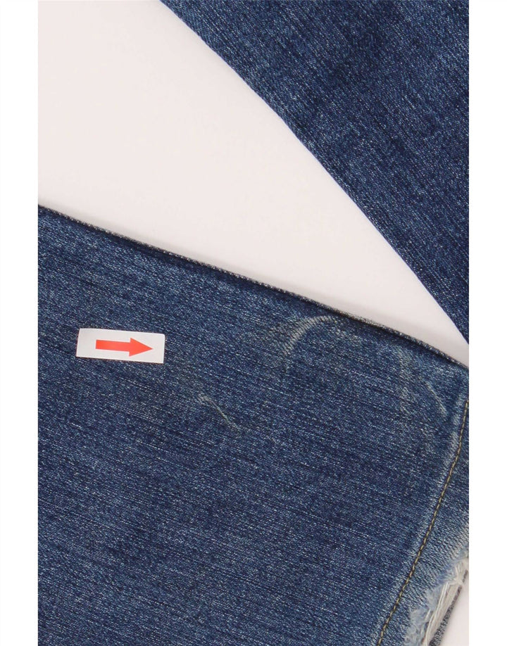 Lee Damen Leola Bootcut Jeans W30 L35 Blaue Baumwolle