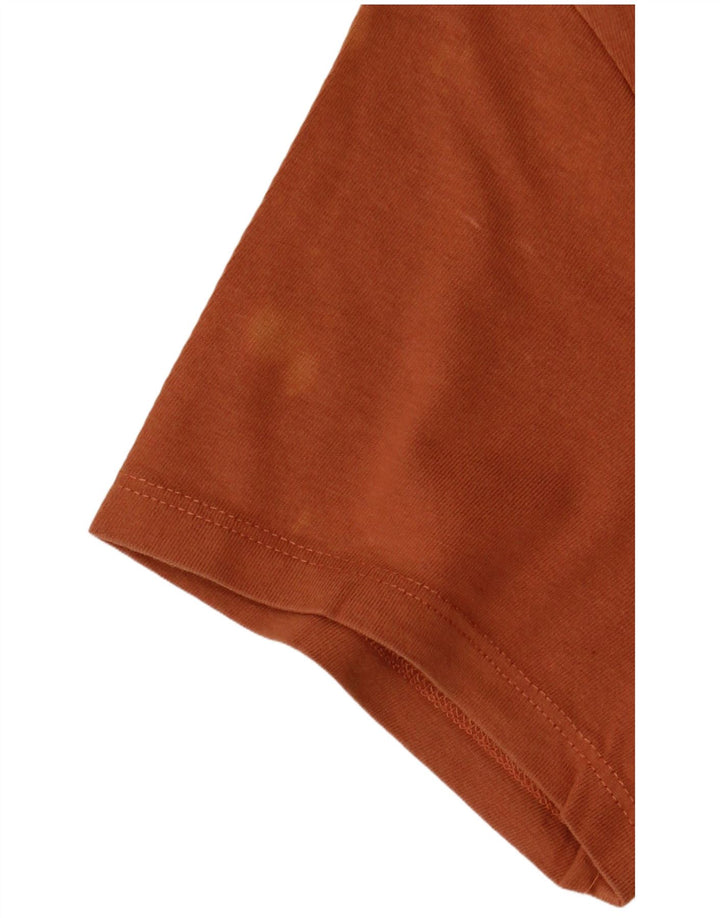 Levi's Herren T-Shirt Top Small Orange Baumwolle