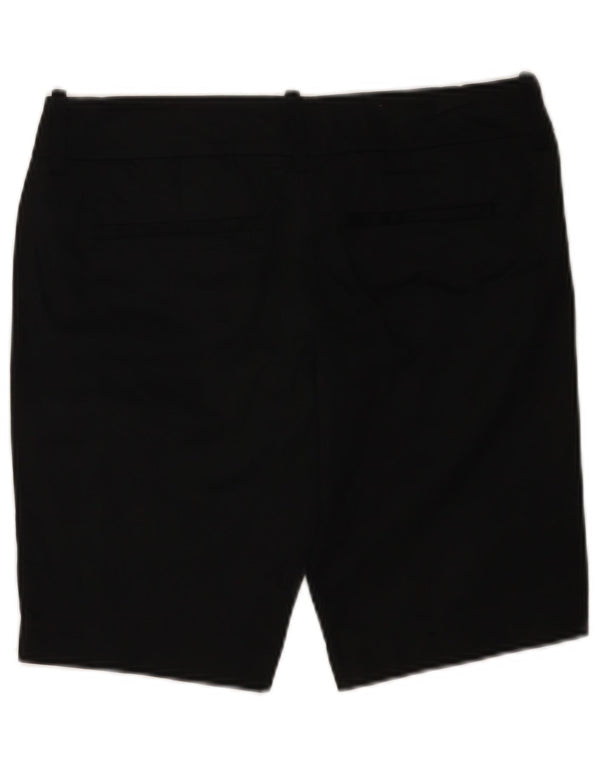 Mossimo Womens Petite Casual Shorts US 6 Medium W30 Schwarze Baumwolle