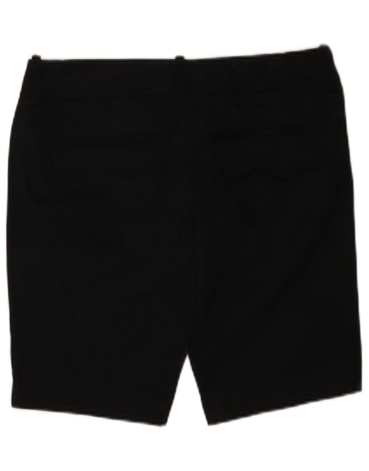 Mossimo Womens Petite Casual Shorts US 6 Medium W30 Schwarze Baumwolle