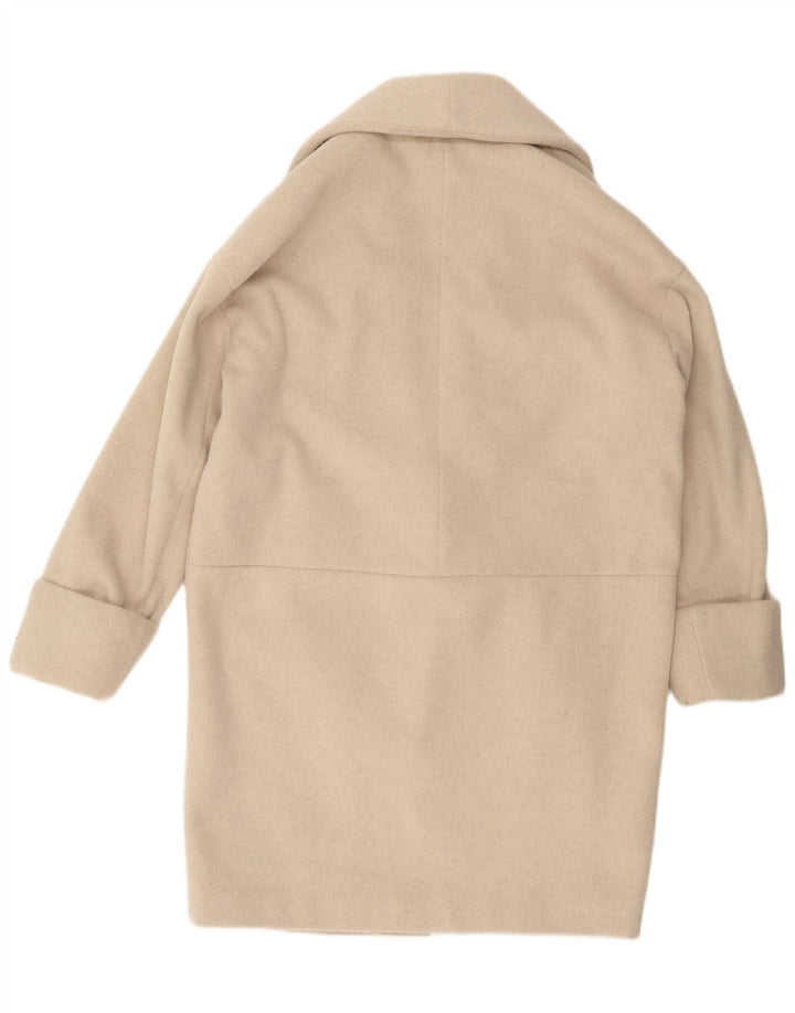 MINT VELVET Damen Übergroßer Mantel UK 6 XS Beige Polyester