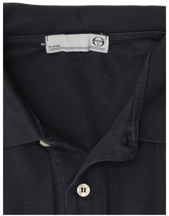 Sergio Tacchini Herren Poloshirt Large Marineblau