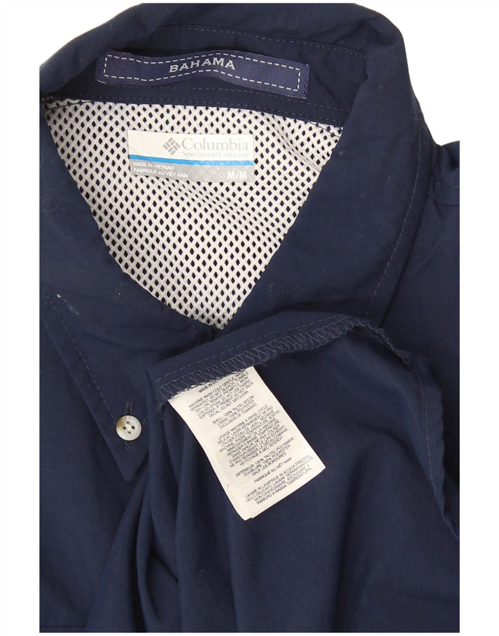 Columbia Herren Omni-Shade Hemd Medium Marineblau Nylon