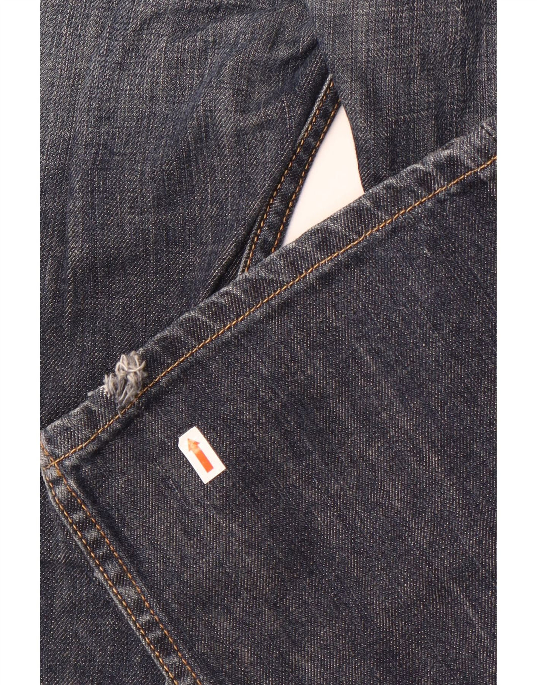 Lee Herren Kent Loose Fit Straight Jeans W32 L34 Marineblaue Baumwolle