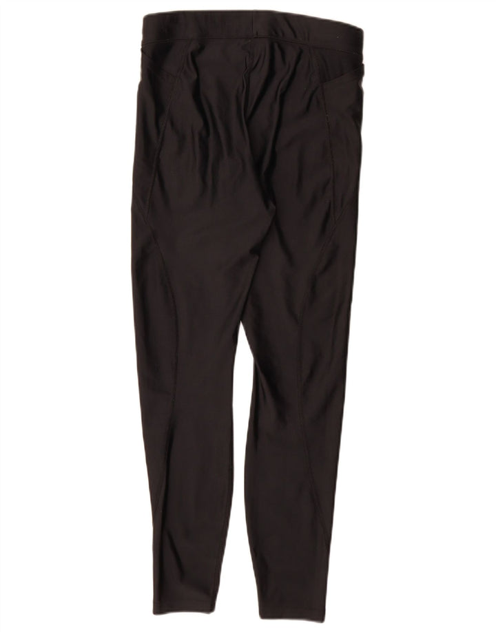 Nike Damen Dri Fit Leggings UK 8 Small Schwarz Polyester