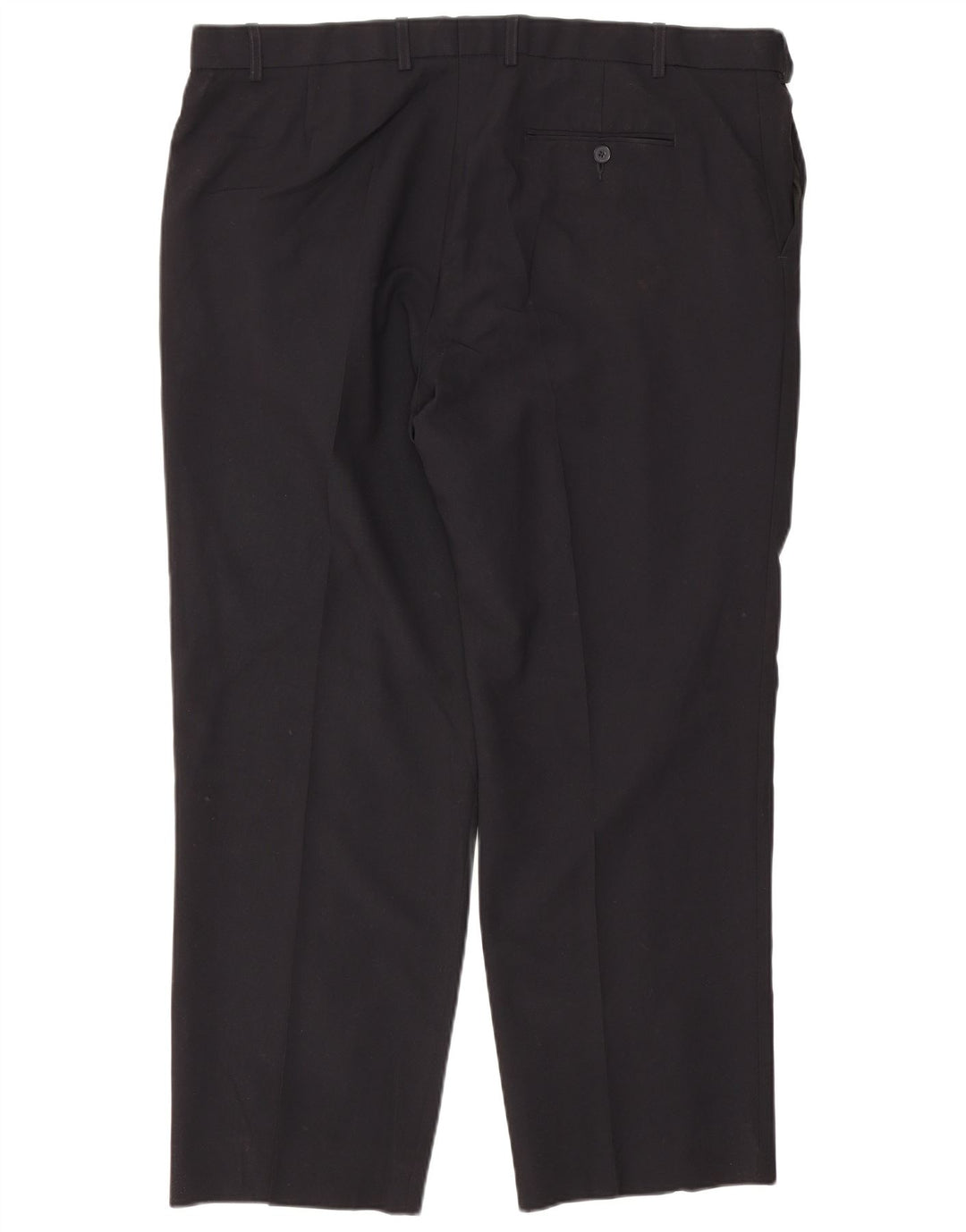 Marks & Spencer Herren-Anzughose mit gerader Passform und normaler Passform, W42, L29, Schwarz