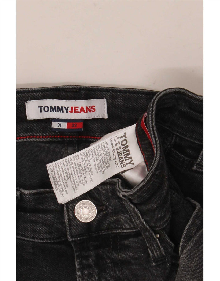 Tommy Jeans Herren Slim W31 L32 Graue Baumwolle