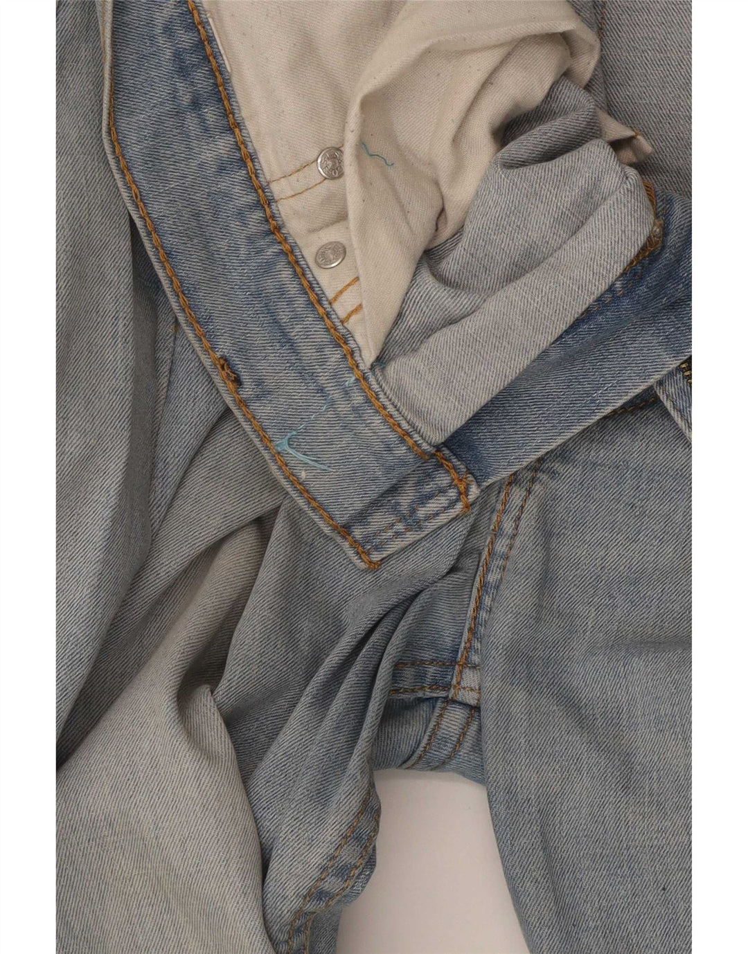 Levi's Damen 513 Straight Jeans W36 L30 Blau