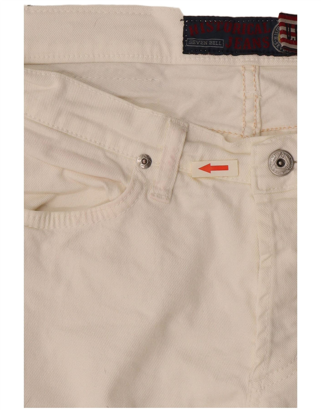 Roy Rogers Damen Low Skinny Jeans W30 L32 Weiß