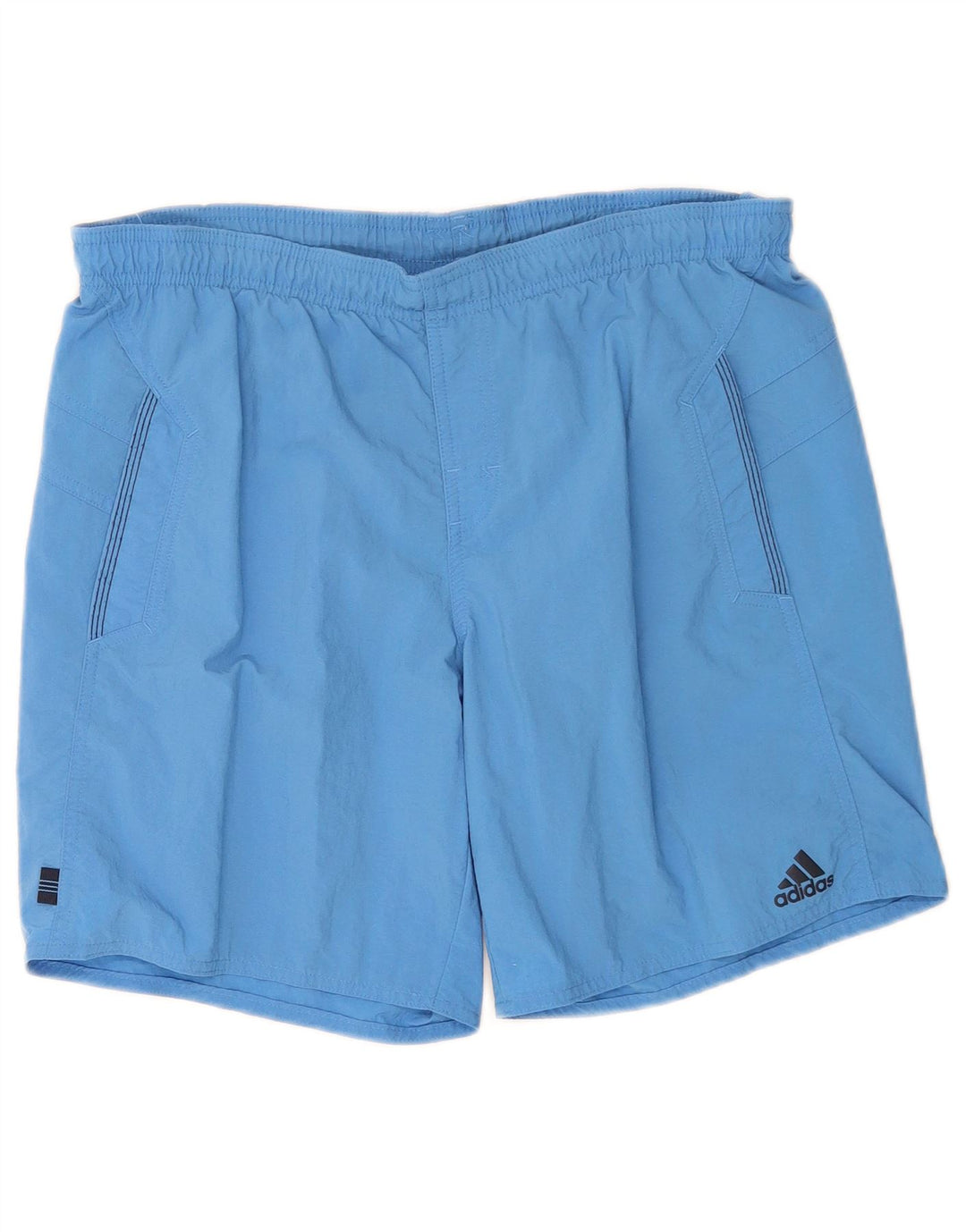 Adidas Herren Sportshorts Mittelblaues Polyamid