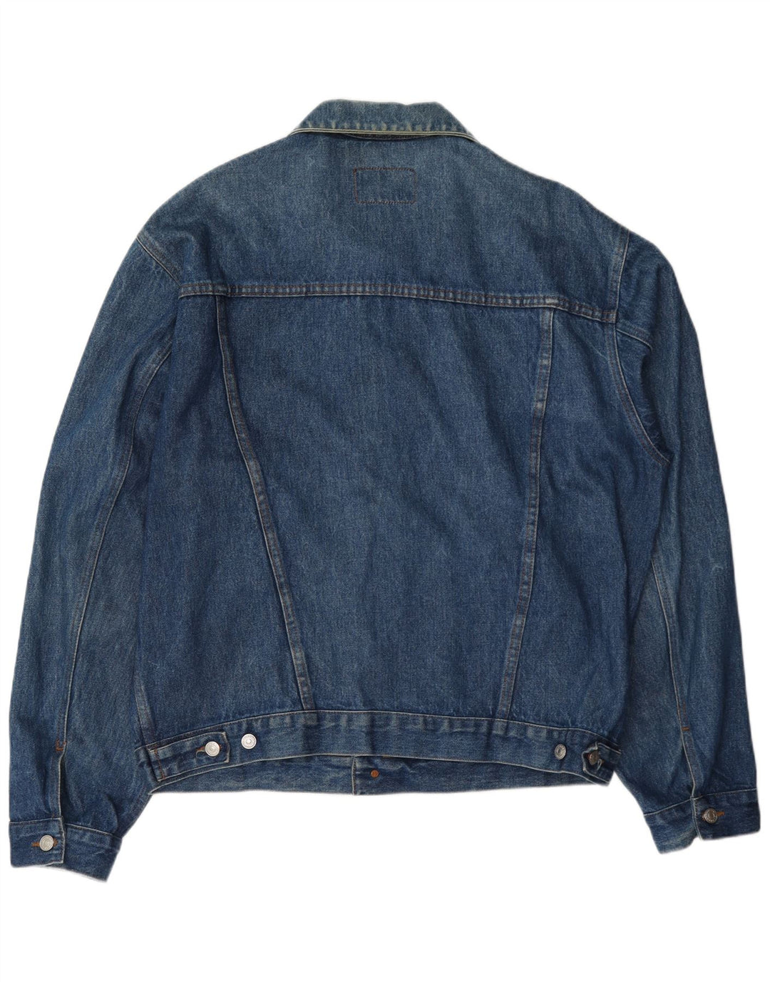 Carrera Herren Jeansjacke UK 44 2XL Blaue Baumwolle