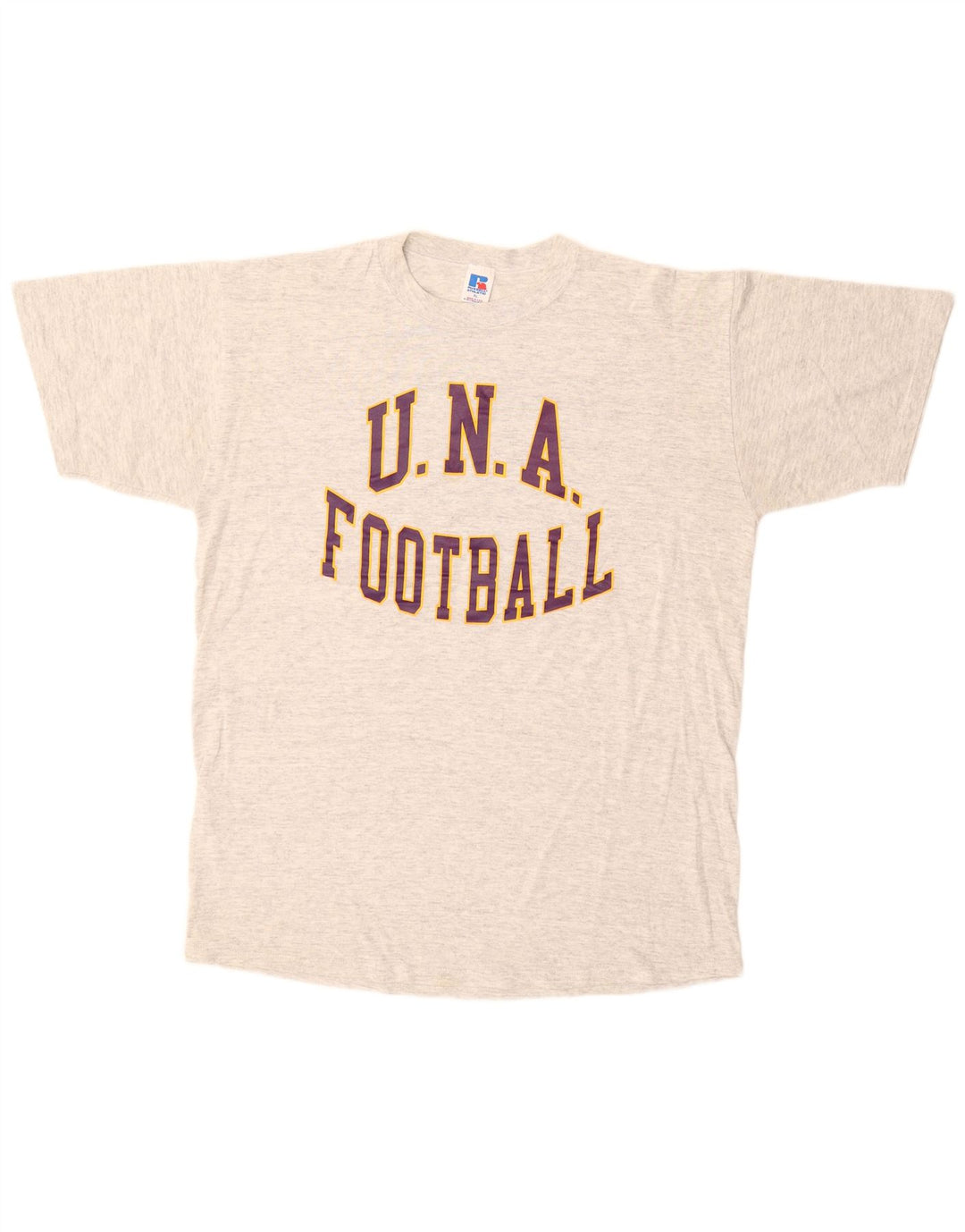 RUSSELL ATHLETIC Herren Grafik T-Shirt Top XL Grau Baumwolle