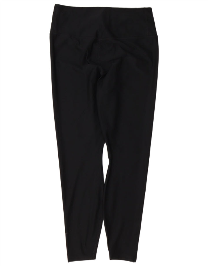 Nike Damen Dri Fit Leggings UK 18 XL Schwarz Polyester