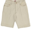ENRICO COVERI Mens Denim Shorts W30 Medium Off White Cotton Vintage Enrico Coveri and Second-Hand Enrico Coveri from Messina Hembry 